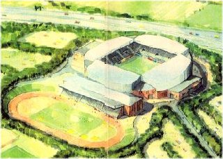 Artists impression of the new ground